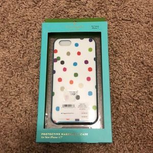 Kate spade iPhone 7 hard shell case